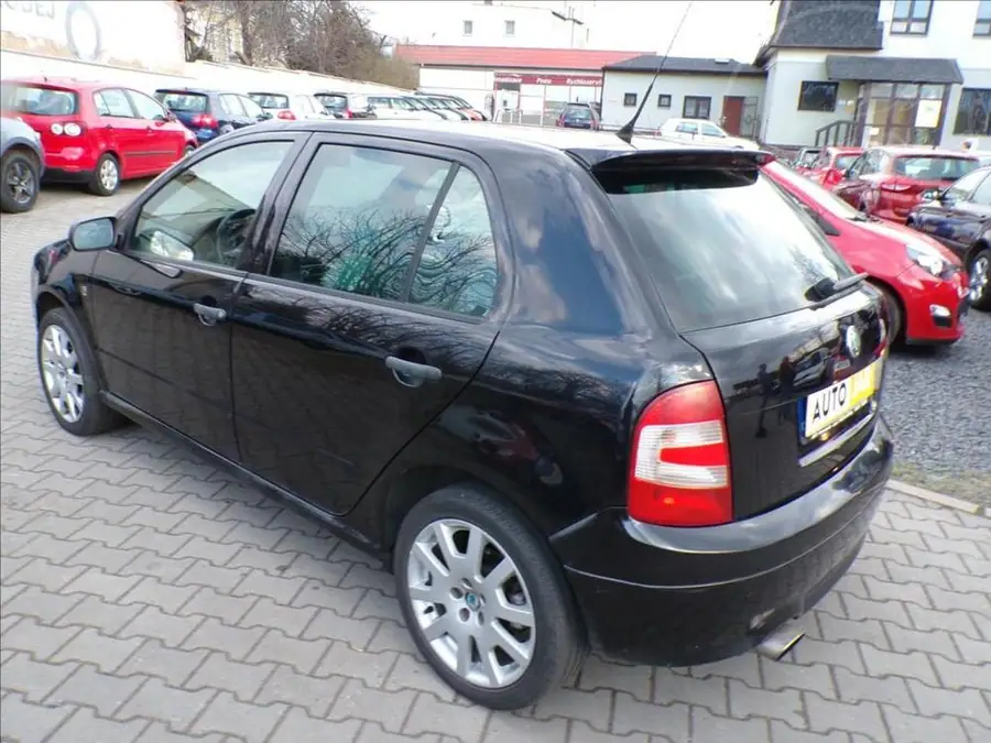 Škoda Fabia 1,9 TDI RS 96kW — Zadní pohled