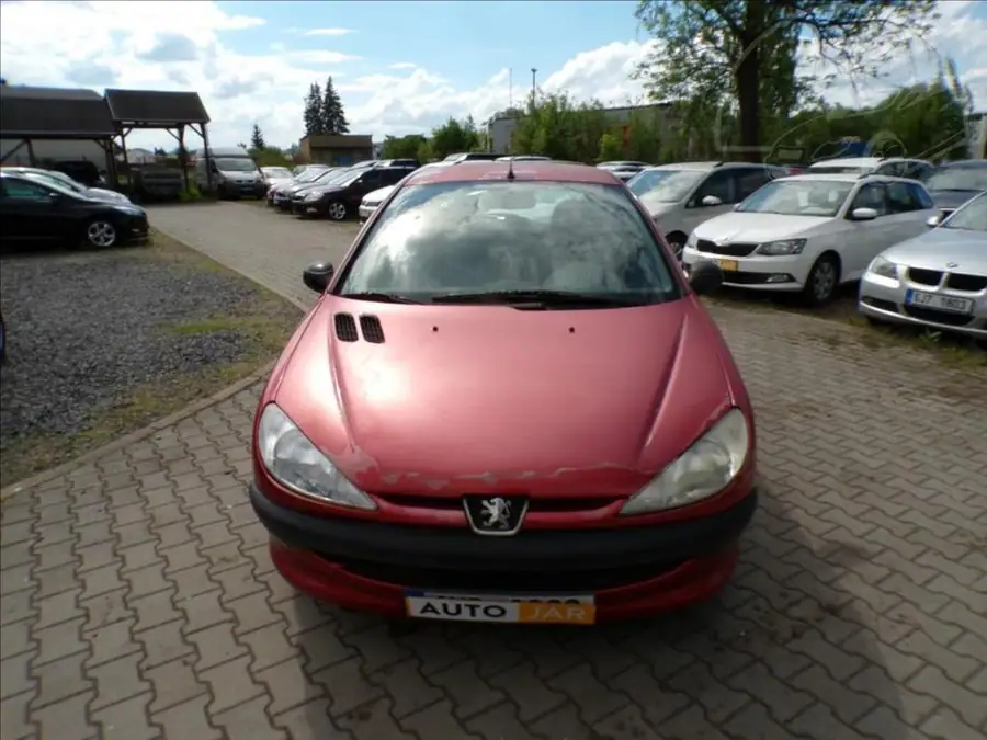 Peugeot 206 1,1 i — Čelní pohled