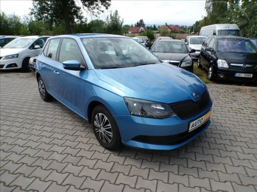 Škoda Fabia 1,4 TDI DIGI.KLIMA — Pohled zepředu zleva