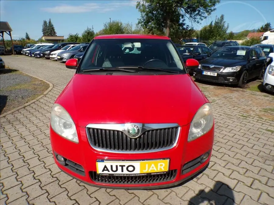 Škoda Fabia 1,2 HTP — Čelní pohled